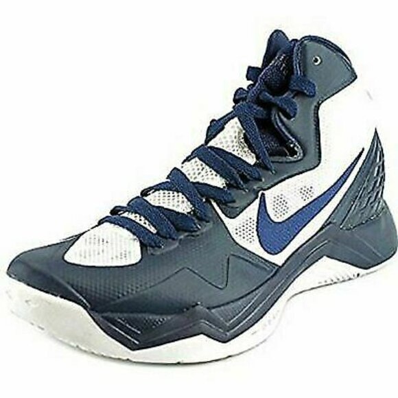 Nike Men\'s Zoom Hyperdistributor White/Navy Sz 15 main image 4
